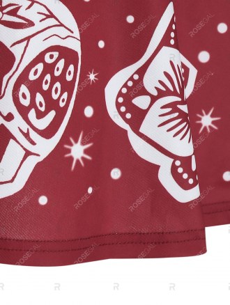 Floral Skull Print Gothic Mini Cami Dress