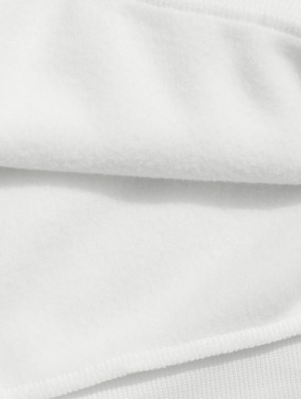 Funny Smile Slogan Fleece-lined Hoodie