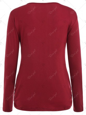 Long Sleeve Elastic Maternity Sleep Top