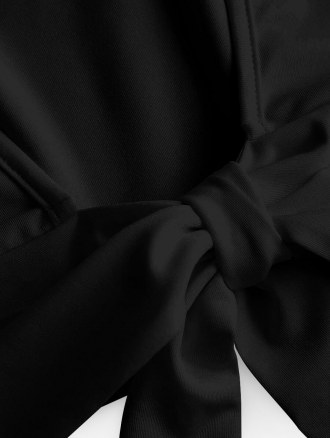 Ruffles Open Back Tie Crop Top