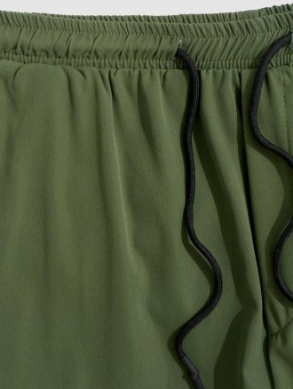 Solid Color Casual Pants