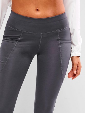 Wide Waistband Pocket Yoga Boot Cut Pants