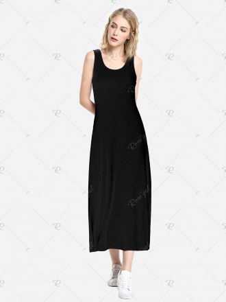 Zan.style Round Neck Vest Dress