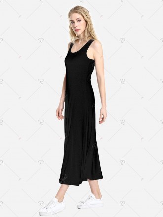 Zan.style Round Neck Vest Dress