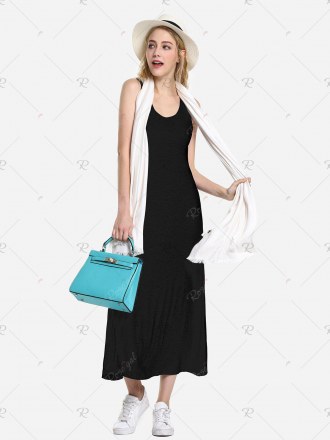 Zan.style Round Neck Vest Dress